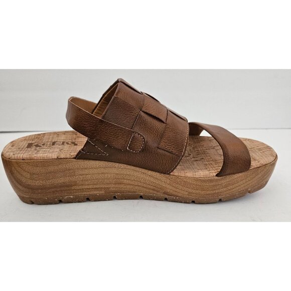 Korks By Kork-Ease Fraya Platform Sandal Brown Woman SZ 10 Excellent Worn Once - Picture 6 of 10
